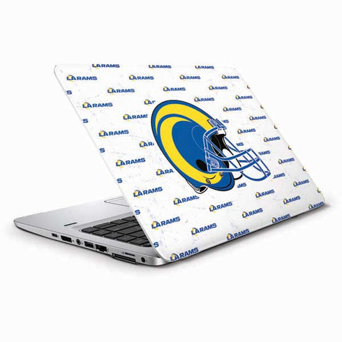 NFL Los Angeles Rams White Logo Blast HP Elitebook Skin